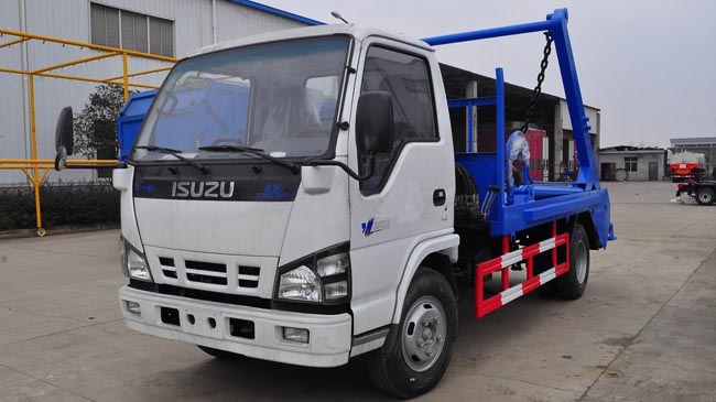 五十鈴5方擺臂式垃圾車-5方擺臂式垃圾車