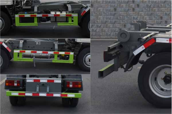 福田小型車廂可卸式垃圾車-縱昂牌CLT5040ZXXBJ6型車廂可卸式垃圾車型號規格配置-湖北盈通