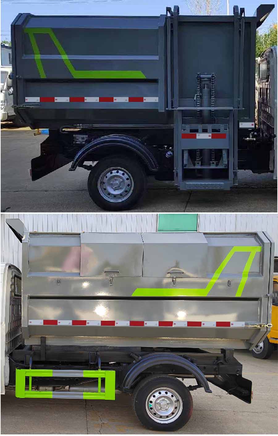 CLT5030ZZZBJ6型自裝卸式垃圾車-福田掛桶垃圾車價格報價-湖北盈通