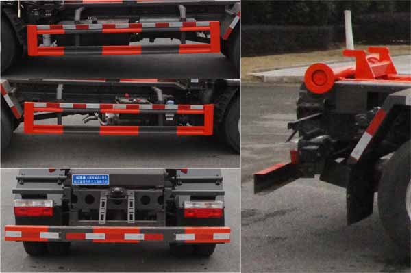 東風(fēng)多利卡5方勾臂垃圾車-縱昂牌CLT5071ZXXEQ6型車廂可卸式垃圾車價(jià)格報(bào)價(jià)-湖北盈通